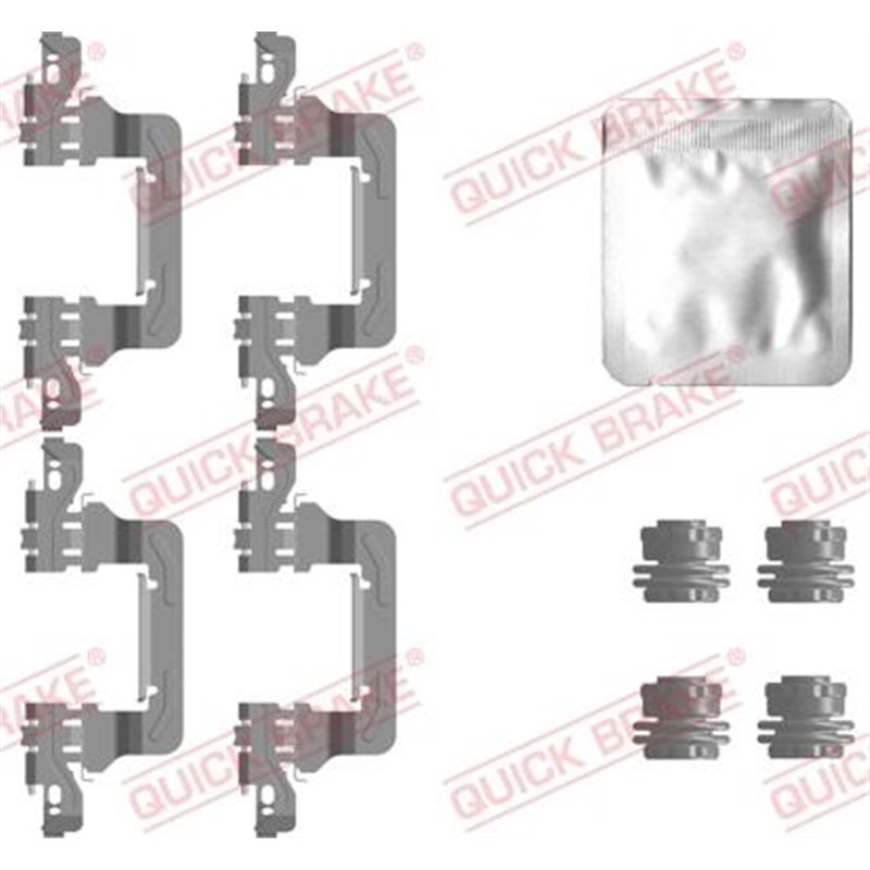 Set accesorii, placute frana - QUICK BRAKE-109-0130