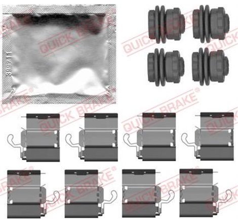 Set accesorii, placute frana - QUICK BRAKE-109-0140