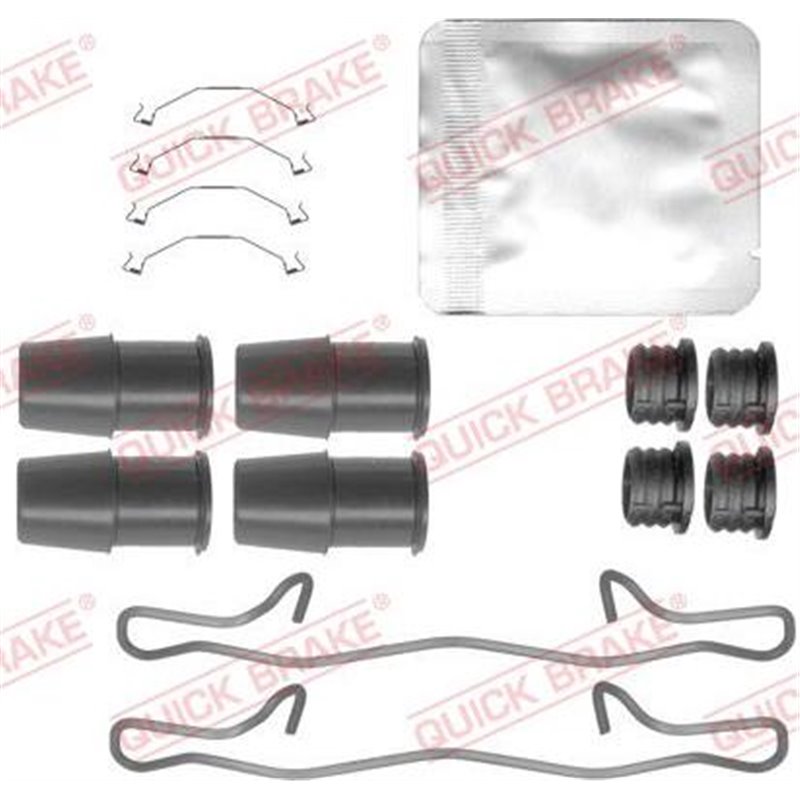 Set accesorii, placute frana - QUICK BRAKE-109-0145