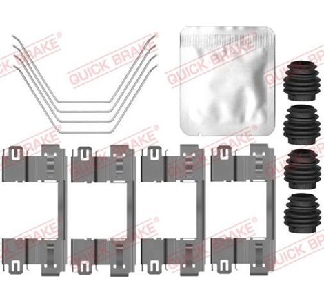 Set accesorii, placute frana - QUICK BRAKE-109-0146