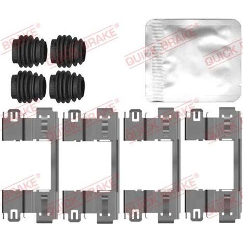 Set accesorii, placute frana - QUICK BRAKE-109-0147