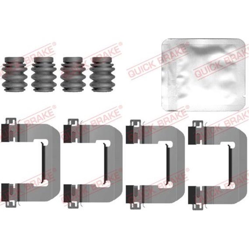Set accesorii, placute frana - QUICK BRAKE-109-0149