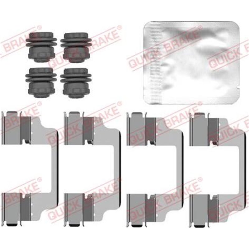 Set accesorii, placute frana - QUICK BRAKE-109-0150
