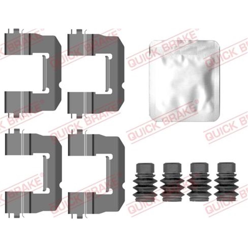 Set accesorii, placute frana - QUICK BRAKE-109-0157