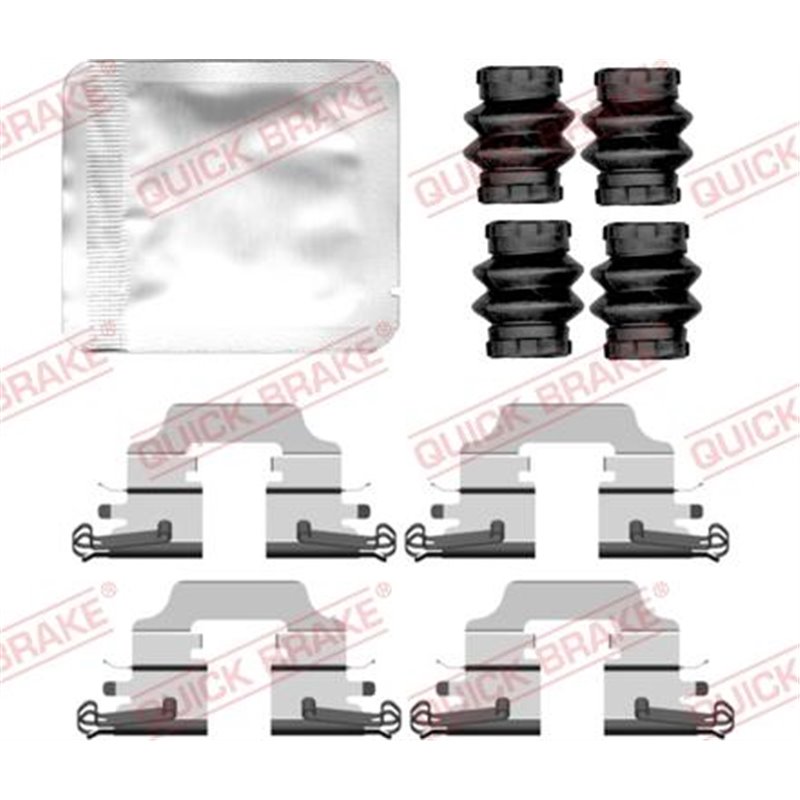 Set accesorii, placute frana - QUICK BRAKE-109-0158