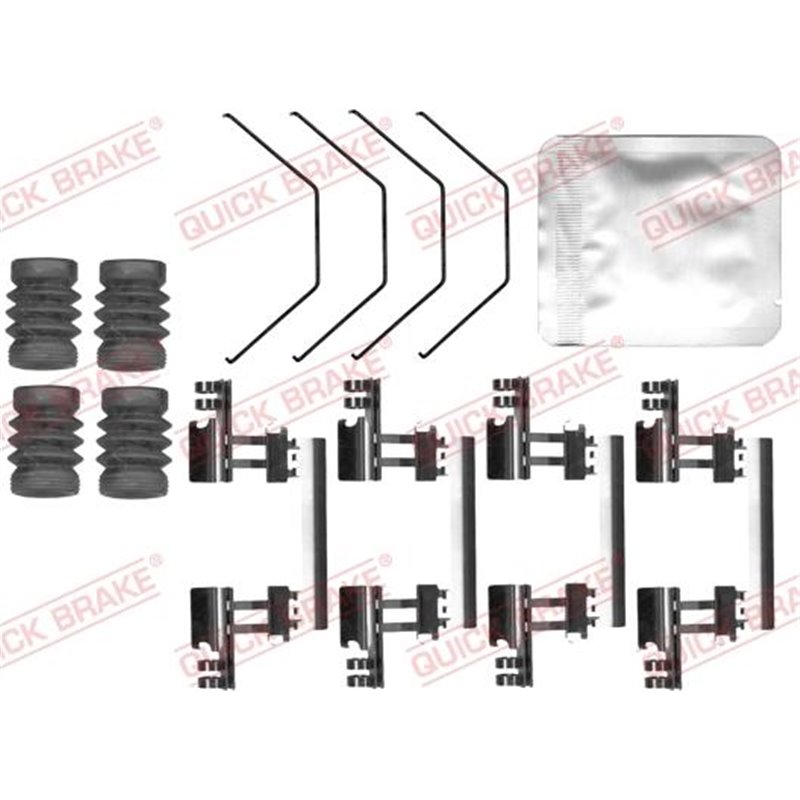 Set accesorii, placute frana - QUICK BRAKE-109-0170