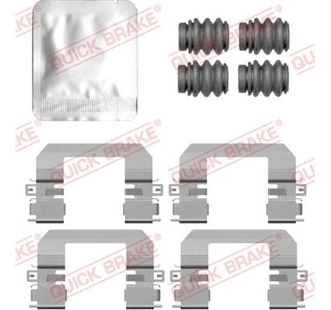 Set accesorii, placute frana - QUICK BRAKE-109-0176