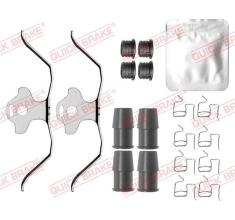 Set accesorii, placute frana - QUICK BRAKE-109-0181