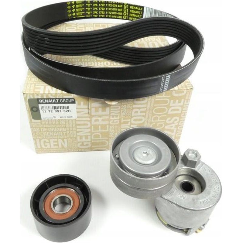 Set curea transmisie cu caneluri - RENAULT-117209732R - RENAULT-117209732R
