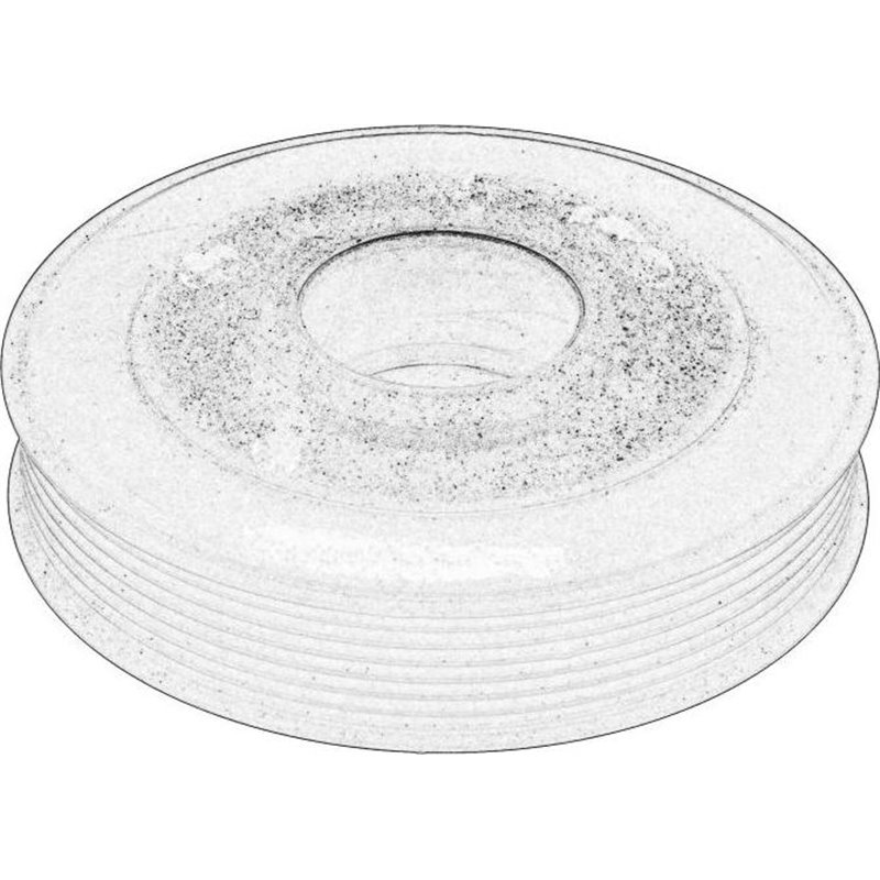 Fulie curea, arbore cotit - RENAULT-123037616R