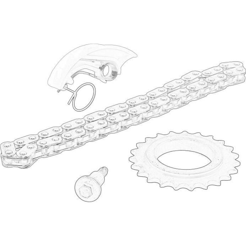 Lant, angrenare pompa ulei - RENAULT-150A06727R