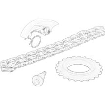 Lant, angrenare pompa ulei - RENAULT-150A06727R