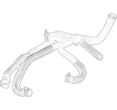 Furtun radiator - RENAULT-215010400R