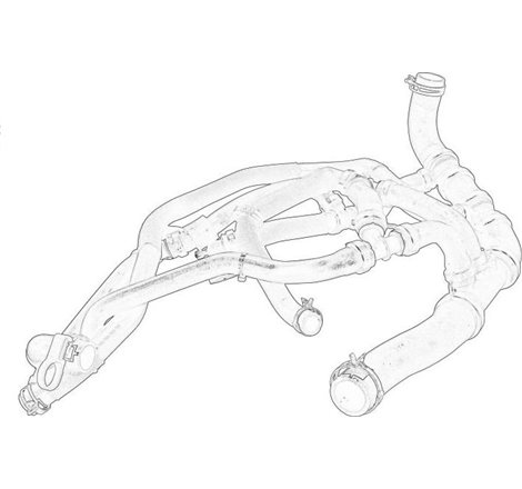 Furtun radiator - RENAULT-215018961R