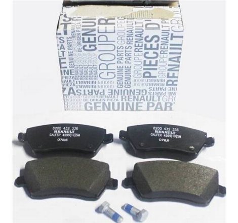 Set placute frana Fata MERCEDES CITAN MIXTO DOUBLE CABIN. CITAN MPV. CITAN-MINIVAN W415. DACIA DUSTER. DUSTER-SUV. LODGY. LOGAN.