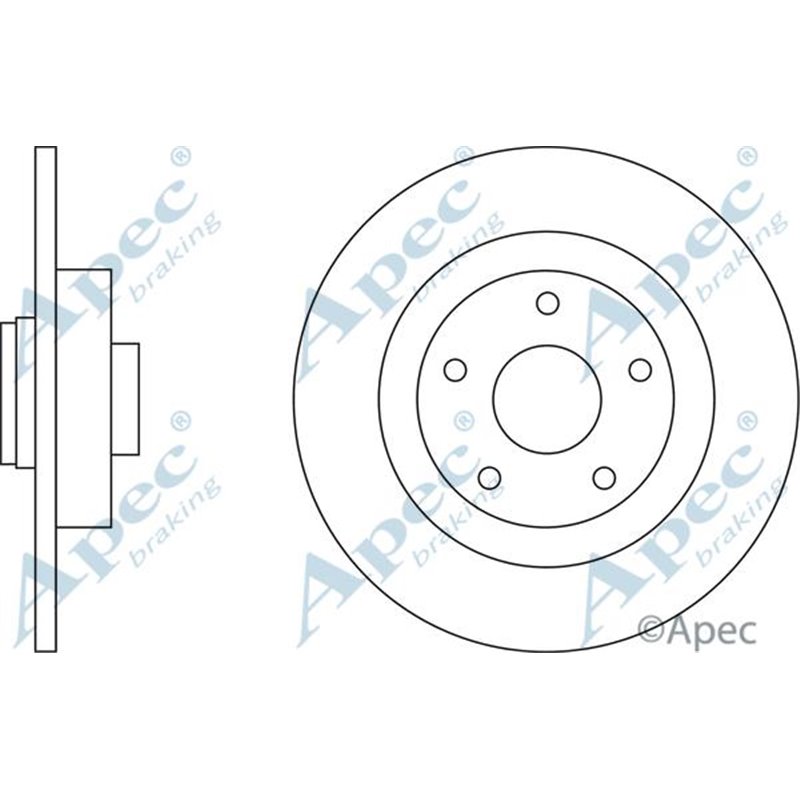 Disc frana - RENAULT-432028192R