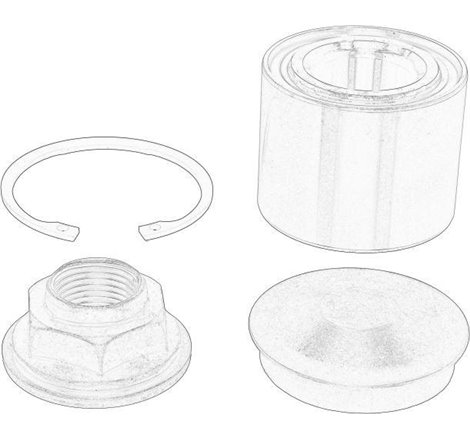 Set rulment roata - RENAULT-432106434R