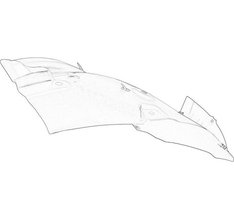 Carenaj,cpasaj roata - RENAULT-638407725R