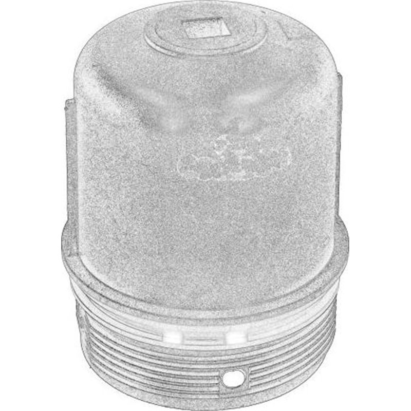 Capac, carcasa filtru ulei - RENAULT-7701057829