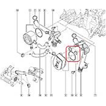 Set garnituri, radiator ulei - RENAULT-7701475118