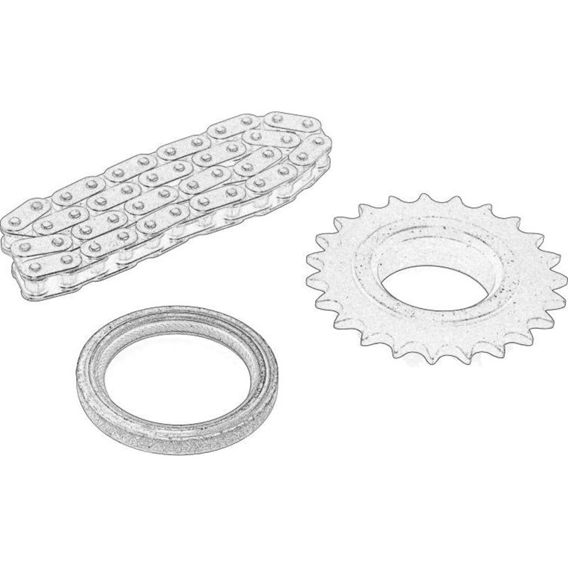 Set lant, antrenare pompa ulei - RENAULT-7701478100