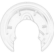 Protectie stropire,disc frana - RENAULT-8200325312