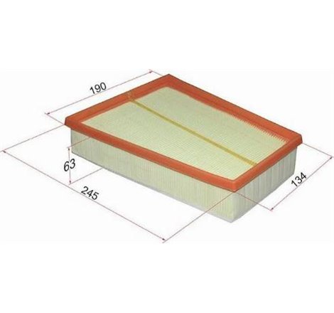 Filtru aer RENAULT MEGANE III. SCENIC III 1.5D-1.6D 02.09-09.16 - RENAULT-8201092697