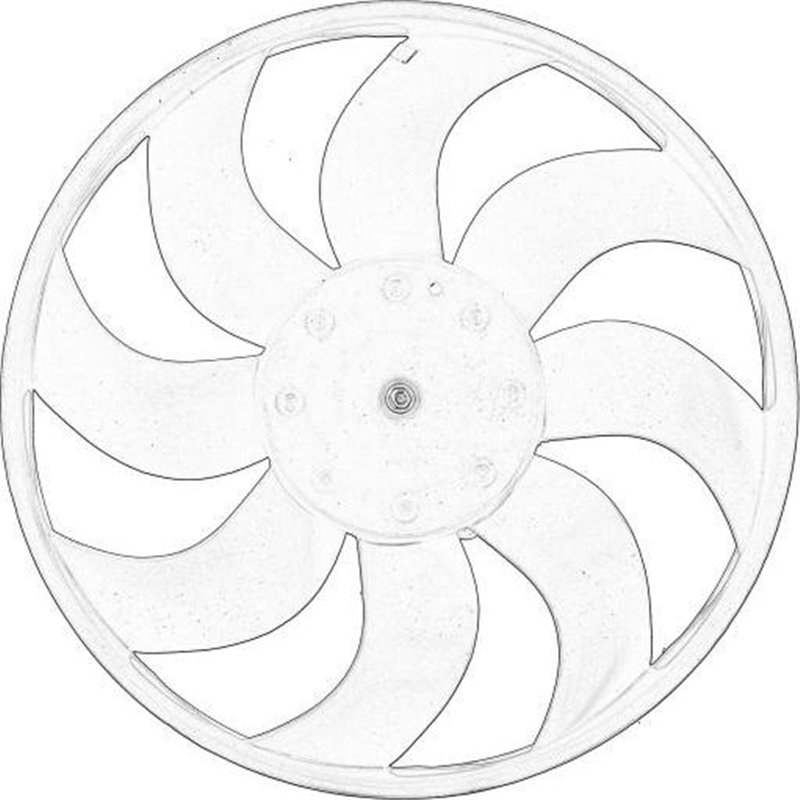 Ventilator, radiator - RENAULT-921201371R