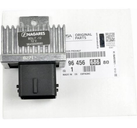 Controller-relay of Bujie incandescentas VOLVO C30. C70 II. S40 II. V50. V70 III. CITROEN BERLINGO. BERLINGO MULTISPACE. BERLING