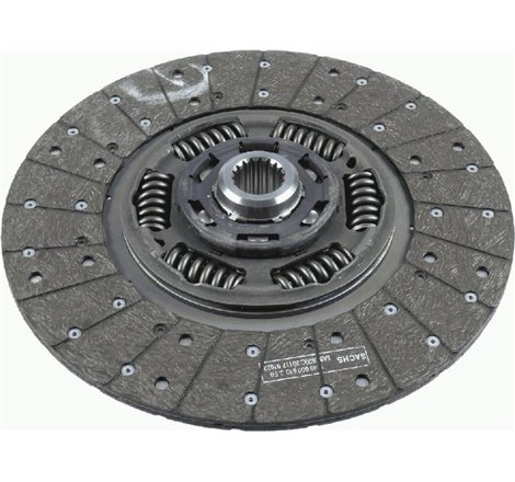 Disc ambreiaj organic 395mm profil complet MERCEDES INTOURO OM457.965-OM926.939 01.05- - SACHS-1878 006 173