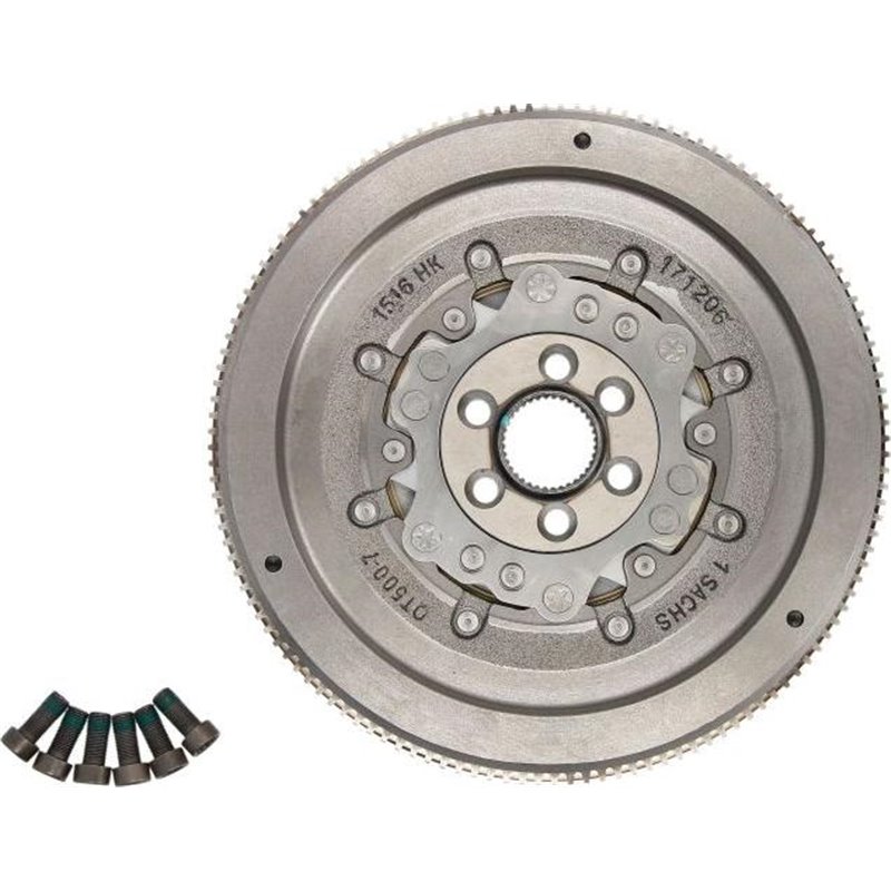 Volanta cu masa dubla cu kit de suruburi AUDI A3. SEAT ALTEA. ALTEA XL. TOLEDO III. SKODA OCTAVIA II. SUPERB II. VW CADDY III. C