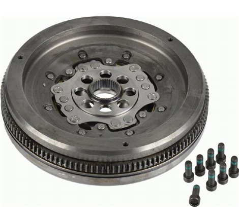 Volanta cu masa dubla cu kit de suruburi AUDI A3. SEAT ALHAMBRA. ALTEA XL. LEON. SKODA OCTAVIA II. SUPERB II. YETI. VW BEETLE. C