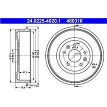 Tambur frana spate STAND ROVER FREELANDER I 1.8-2.0D-2.5 04.98-10.06 - ATE-24.0225-4020.1