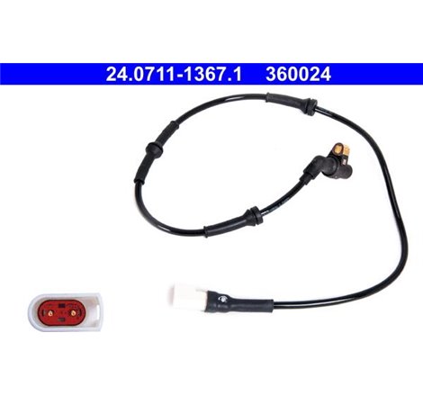 Senzor ABS Fata DR-ST FORD FIESTA IV. FIESTA-HATCHBACK. FIESTA-MINIVAN. PUMA. MAZDA 121 III 1.0-1.8D 08.95-08.03 - ATE-24.0711-1