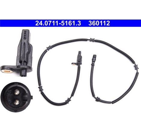 Senzor ABS Spate DR-ST OPEL MOVANO A. RENAULT MASTER II 1.9D-3.0D 07.98- - ATE-24.0711-5161.3