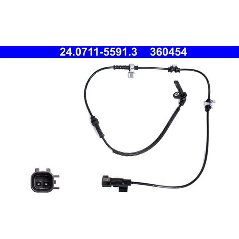 Senzor ABS Fata DR-ST OPEL ASTRA K. ASTRA K-KOMBI 1.0-1.6D 06.15- - ATE-24.0711-5591.3