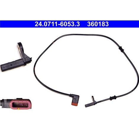 Senzor ABS Spate Dreapta MERCEDES C CL203. C T-MODEL S203. C W203. CLC CL203. CLK A209. CLK C209 1.6-6.2 05.00-06.11 - ATE-24.07