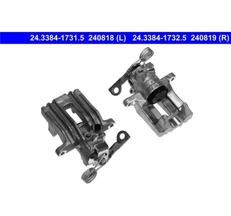 Etrier frana Spate Stanga AUDI A4 B5. A6 C5. SKODA SUPERB I. VW PASSAT B5. PASSAT B5.5 1.6-3.7 11.94-03.08 - ATE-24.3384-1731.5