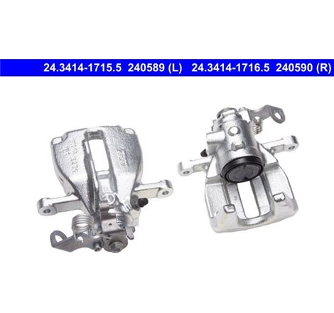 Etrier frana Spate Stanga CITROEN JUMPY II. PEUGEOT EXPERT. EXPERT TEPEE 1.6D-2.0-2.0D 11.06- - ATE-24.3414-1715.5