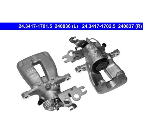 Etrier frana Spate Stanga VW CADDY III. CADDY III-MINIVAN. CADDY-MINIVAN 1.4-2.0D 02.98-05.15 - ATE-24.3417-1701.5