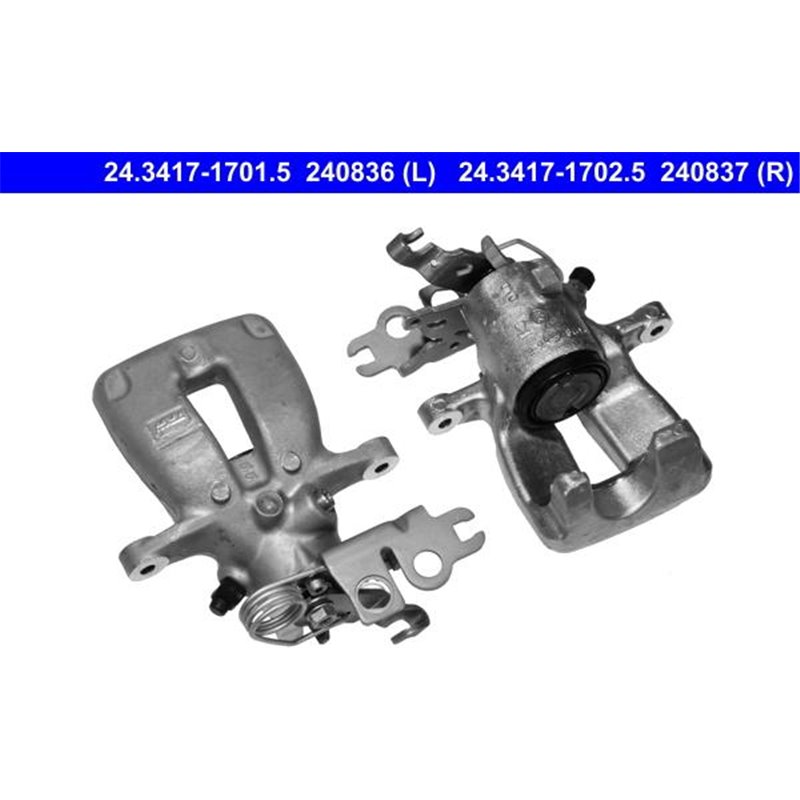 Etrier frana Spate Stanga VW CADDY III. CADDY III-MINIVAN. CADDY-MINIVAN 1.4-2.0D 02.98-05.15 - ATE-24.3417-1701.5
