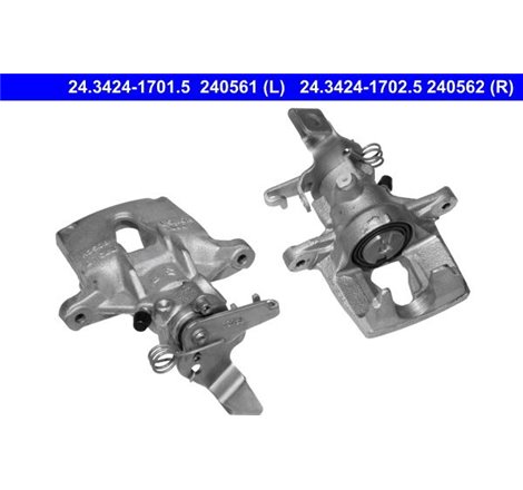 Etrier frana Spate Dreapta NISSAN INTERSTAR. OPEL MOVANO A. RENAULT MASTER II 1.9D-3.0D 07.98- - ATE-24.3424-1702.5