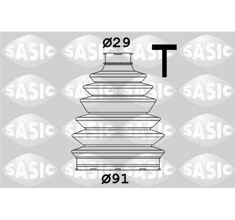 Burduf cauciuc, articulatie planetara - Sasic-1900007