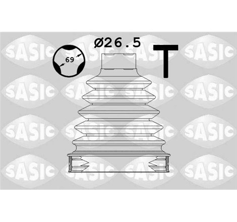 Burduf cauciuc, articulatie planetara - Sasic-1904017