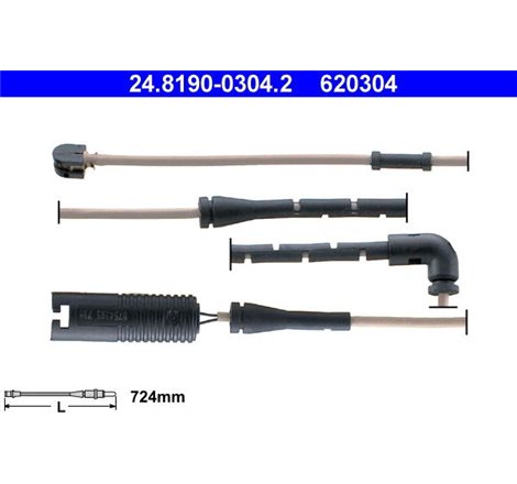 Senzor uzura placute frana fata STAND ROVER RANGE ROVER III 3.0D-5.0 03.02-08.12 - ATE-24.8190-0304.2