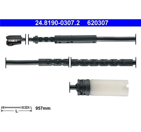 Senzor uzura placute frana Spate MINI COUNTRYMAN R60. PACEMAN R61 1.6-1.6D-2.0D 08.10-10.16 - ATE-24.8190-0307.2