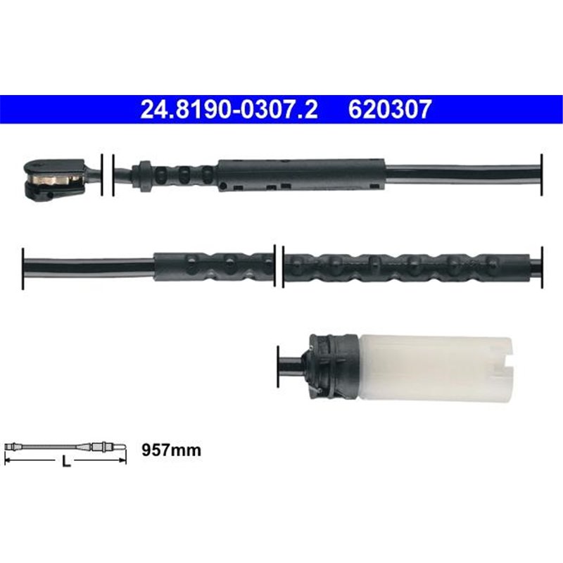 Senzor uzura placute frana Spate MINI COUNTRYMAN R60. PACEMAN R61 1.6-1.6D-2.0D 08.10-10.16 - ATE-24.8190-0307.2