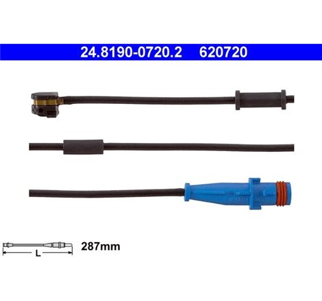 Senzor uzura placute frana Fata OPEL ASTRA H. ASTRA H CLASSIC. ASTRA H GTC. ASTRA H-KOMBI. SIGNUM. VECTRA C. VECTRA C GTS. ZAFIR