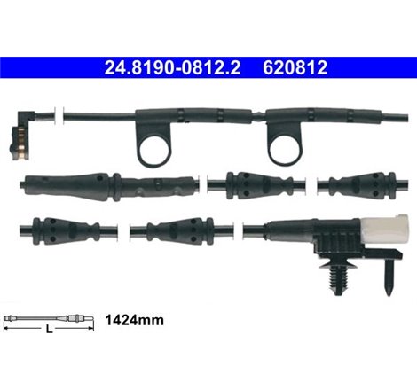 Senzor uzura placute frana fata STAND ROVER RANGE ROVER IV. RANGE ROVER SPORT II 2.0-5.0 08.12- - ATE-24.8190-0812.2