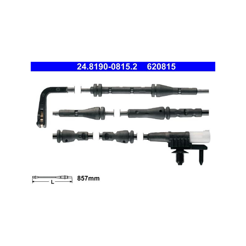 Senzor uzura placute frana spate STAND ROVER DISCOVERY SPORT 1.5H-2.2D 09.14- - ATE-24.8190-0815.2